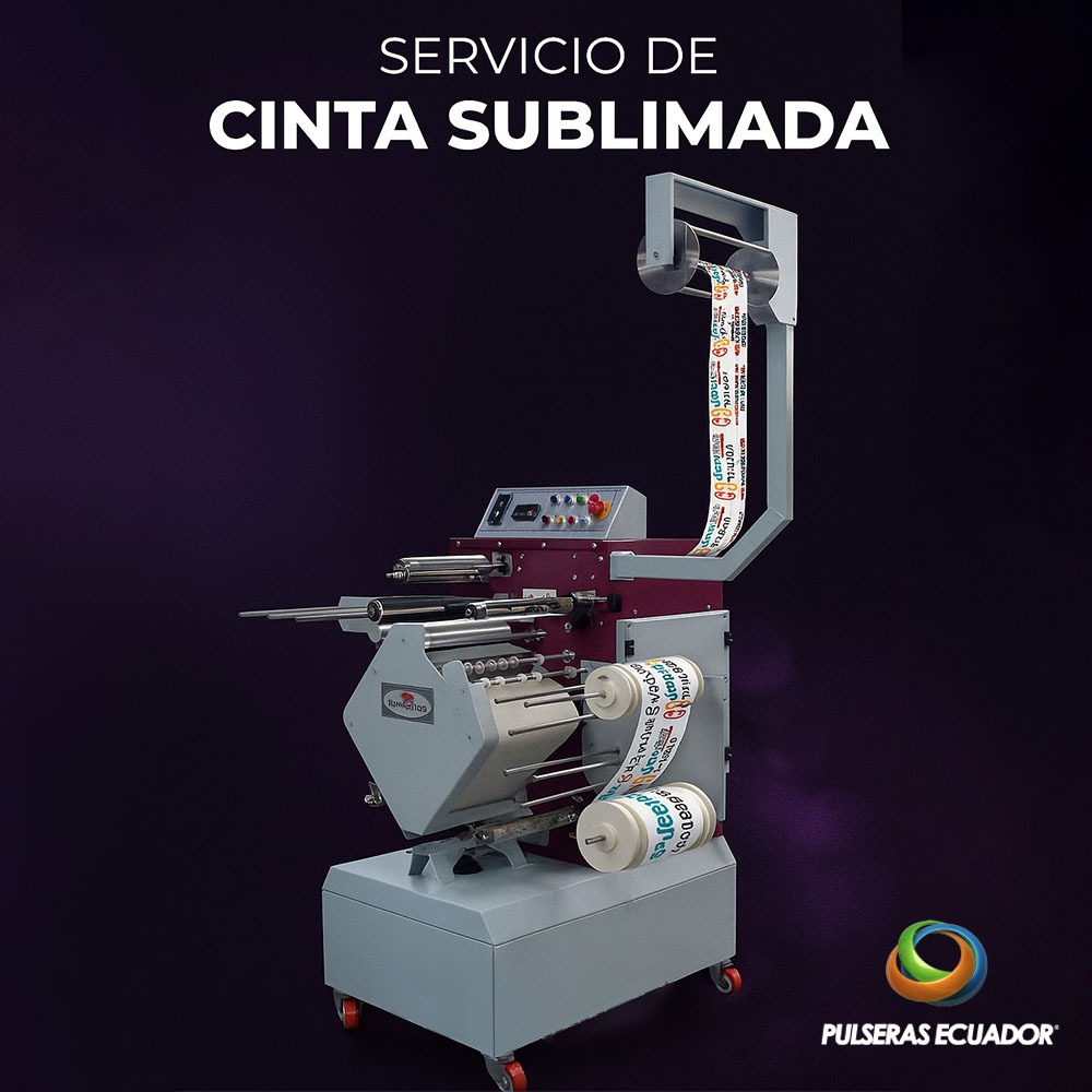 Sublimación en cinta