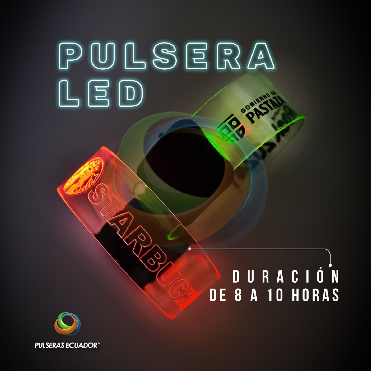 Pulseras Led