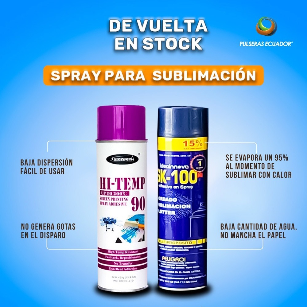 Adhesivo Goma en Spray